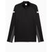 PUMA Maillot d'entraînement individualLIGA Fermeture éclair 1/4 - Noir/Blanc/Shadow Gray, taille Medium