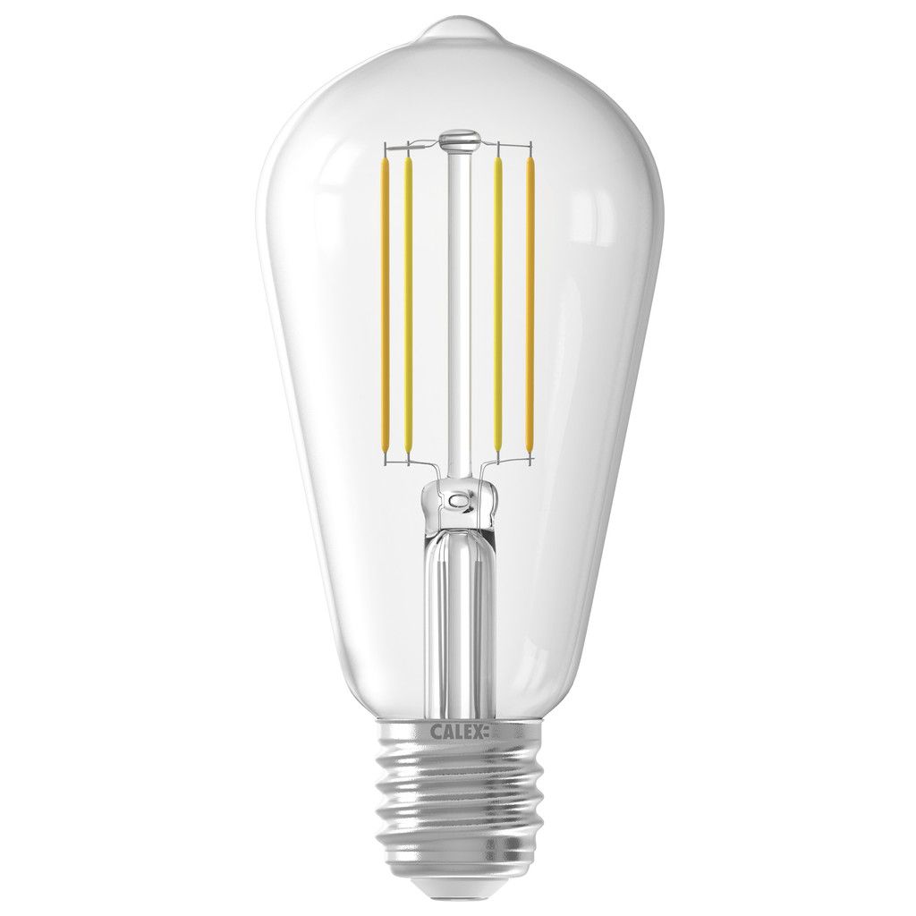Calex WiFi Smart ST64 Helder Filament E27 - Goud - 806 Lumen - 1800K - 7 Watt