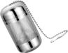 Sans marque Boule à herbes en acier inoxydable 2 pièces - 8x4 cm