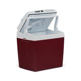 Mobicool ME24 Elektrische koelbox, 23 liter, wijnrood, mini-koelkast 12 V en 230 V voor auto, vrachtwagen, camper, boot en stopcontact