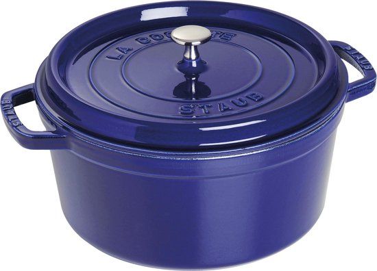 Staub Cocotte - Rond - 28 cm - Donkerblauw