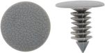 Allecto plus - 50 Stuks Grijze Klinknagels Retainers Auto Deur Fender Clips Bevestigingsmiddel