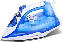 Aigostar Smooth 31RSN - Stoomstrijkijzer - 2400W - Blauw/Wit