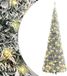 Prolenta Maison Exclusive Kerstboom, pop-up model, kunstmatig met sneeuw, 150 LED's, 180 cm
