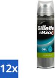 Gillette Mach3 Complete Defense Gel de rasage Extra Comfort 200 ml (12 pièces)