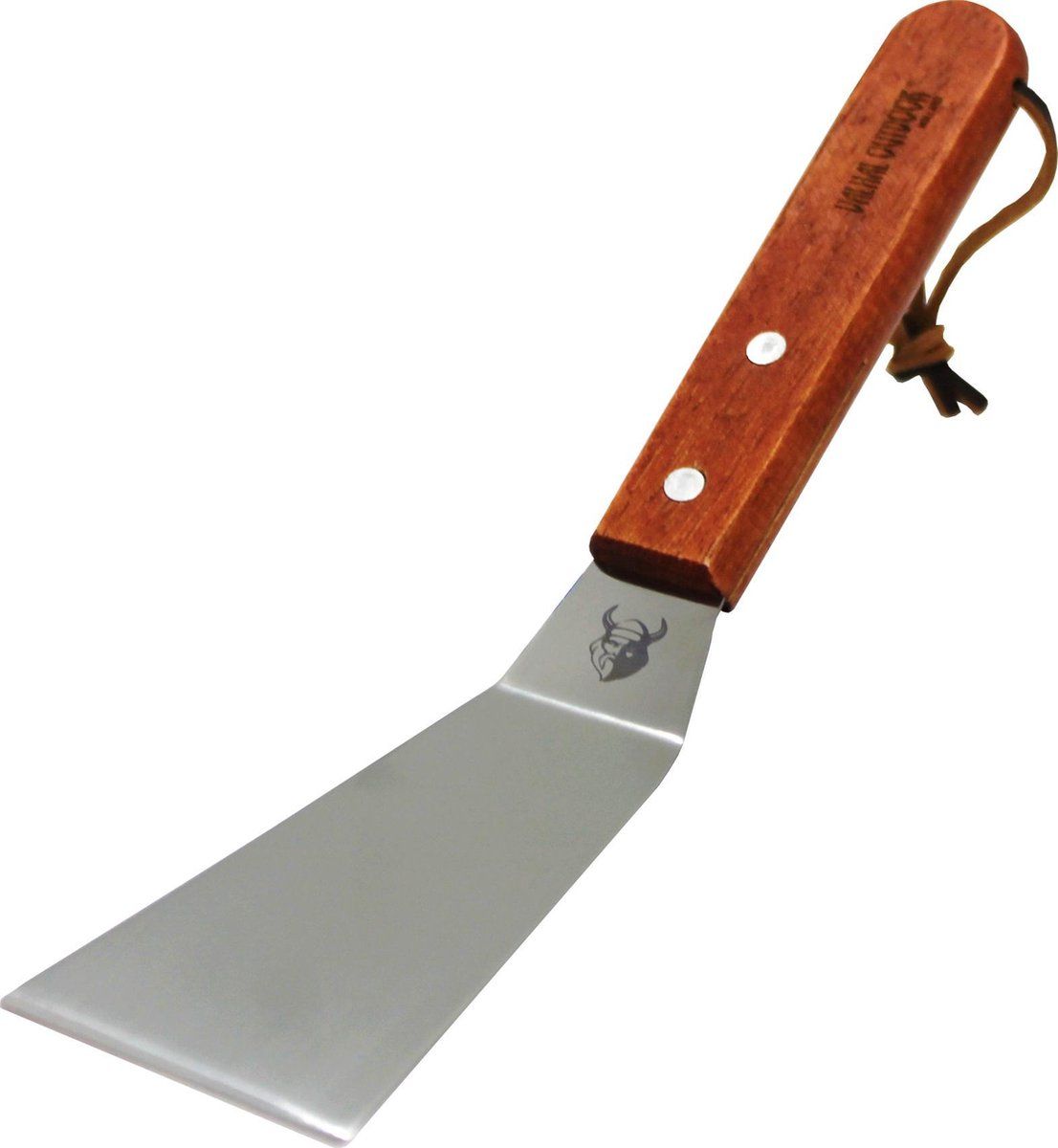 Valhal Outdoor Flexibele spatel met leren koord - VH.SP3 - bruin