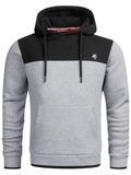 Alessandro Salvarini Sweatshirt 'Duori' lichtgrijs / zwart