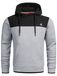 Alessandro Salvarini Sweatshirt 'Duori' lichtgrijs / zwart