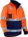 Blåkläder High Vis Werkjas - Oranje/Marineblauw - Maat XL