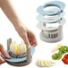 Strawberry slicer with stainless steel wires - Multiple colors