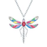 Lulu & Jane Ketting blauw / pink / zilver