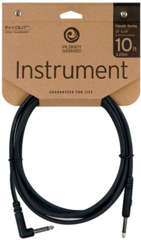 D'Addario PW-CGTRA-10 instrumentkabel 3 m - Kabel voor instrumenten