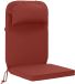 vidaXL Zon Ligzitzak Kussen 100% Polyester Rood 55 x 124 x 5 cm