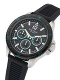 Nautica Windrose Chronograph Horloge Zwart 46mm