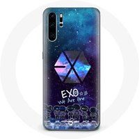 Maniacase Hoesje voor Huawei P30 Pro Exo K-pop Groep Logo we zijn één