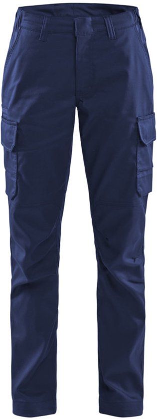 Blåkläder Dames industrie werkbroek stretch 7144-1832 - Marineblauw/Korenblauw - C42