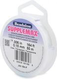 Beadalon Supplemax Nylondraad - Transparant 0.15 mm - Rijgdraad