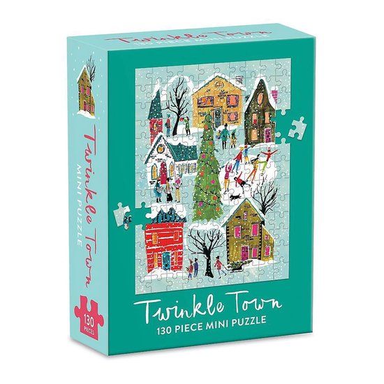 Galison Twinkle Town Mini Puzzle
