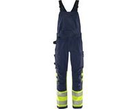 Fristads High-Vis Amerikaanse overall stretch klasse 1 1032 GSTP - Hi-Vis geel/marineblauw - C54