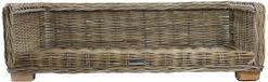51 Degrees North Rattan Bed - Natural grijs
