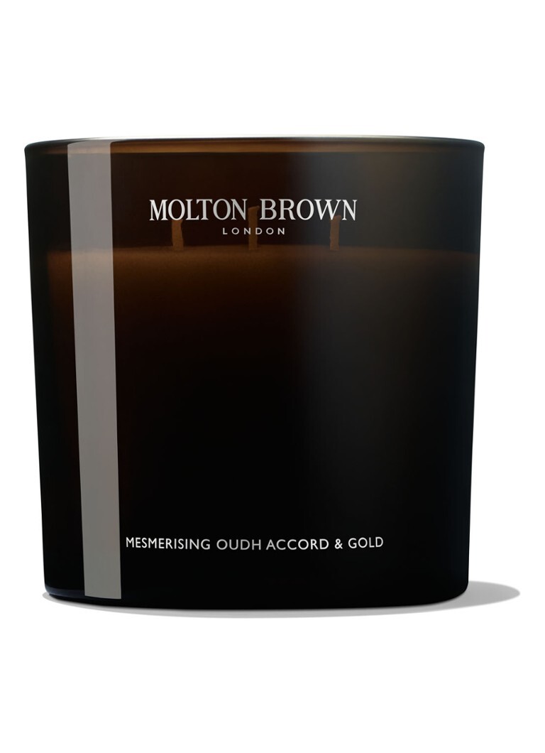 Molton Brown Mesmerising Oudh Accord & Gold Luxury Scented Candle - geurkaars 600 gram