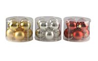 Christmas Gifts 49227 kerstbal, 8 cm, 3 stuks