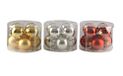 Christmas Gifts 49227 kerstbal, 8 cm, 3 stuks