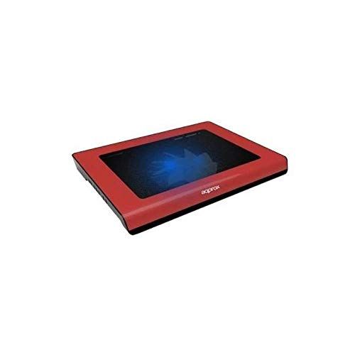 Approx APPNBC06R Notebook Koeler - Zwart/Rood