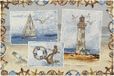 Sander set de table Postcards 32x48 Fb. 40 - Multi