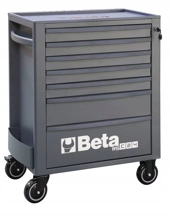 Beta Gereedschapswagen 7 laden antraciet RAL7016