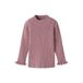 NAME IT MINI aansluitende longsleeve met ruches - oudroze