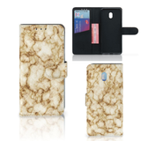 B2Ctelecom Xiaomi Redmi 8A Bookcase Marmer Goud
