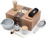 Unyqoos® Set de thé matcha japonais en 9 pièces
