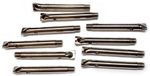 Metalsub Tube de plongée 10 unités Valve Argent