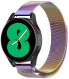 By Qubix - Milanese bandje - 18mm - Multicolor - Geschikt voor Garmin Venu 4 (41 mm)