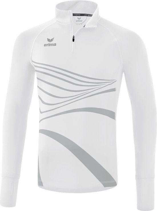 Erima Racing Running Longsleeve Heren - Wit - Maat S