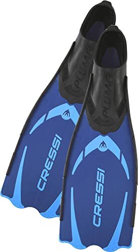 Cressi Pluma Fins - Hoge kwaliteit vinnen voor duiken, vrijduiken en snorkelen