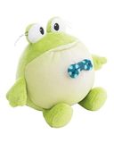 NICI Knuffeldier kikker Frowin, 18 cm, groen