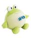 NICI Knuffeldier kikker Frowin, 18 cm, groen