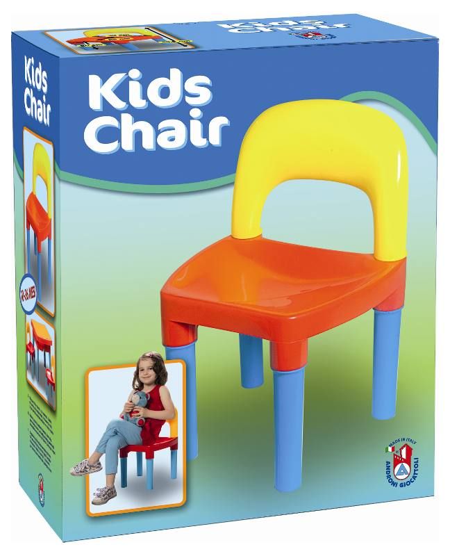 Androni Giocattoli 8910-0000 Kinderfauteuil - 31 x 23 x 48 cm - Kleurrijk en Stabiel