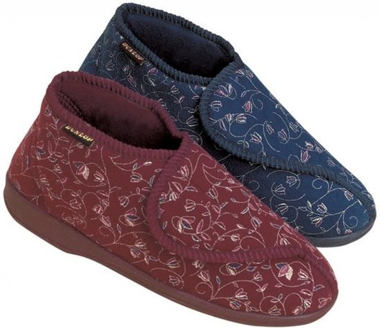 Dunlop Dames - Pantoffels - Betsy - Rood - Maat 40