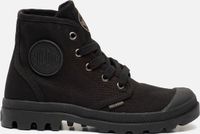 Palladium Pampa Hi Veterschoenen zwart Canvas - Dames - Maat 37