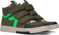 Ton & Ton Larsson Sneakers - Leren Sneaker - Jongens - Groen - Maat 27