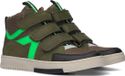 Ton & Ton Larsson Sneakers - Leren Sneaker - Jongens - Groen - Maat 27