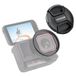NEEWER 49 mm filteradapterring compatibel met Insta360 Ace Pro 1/2, filterhouder met lensdop, actiecamera fotografie-accessoires