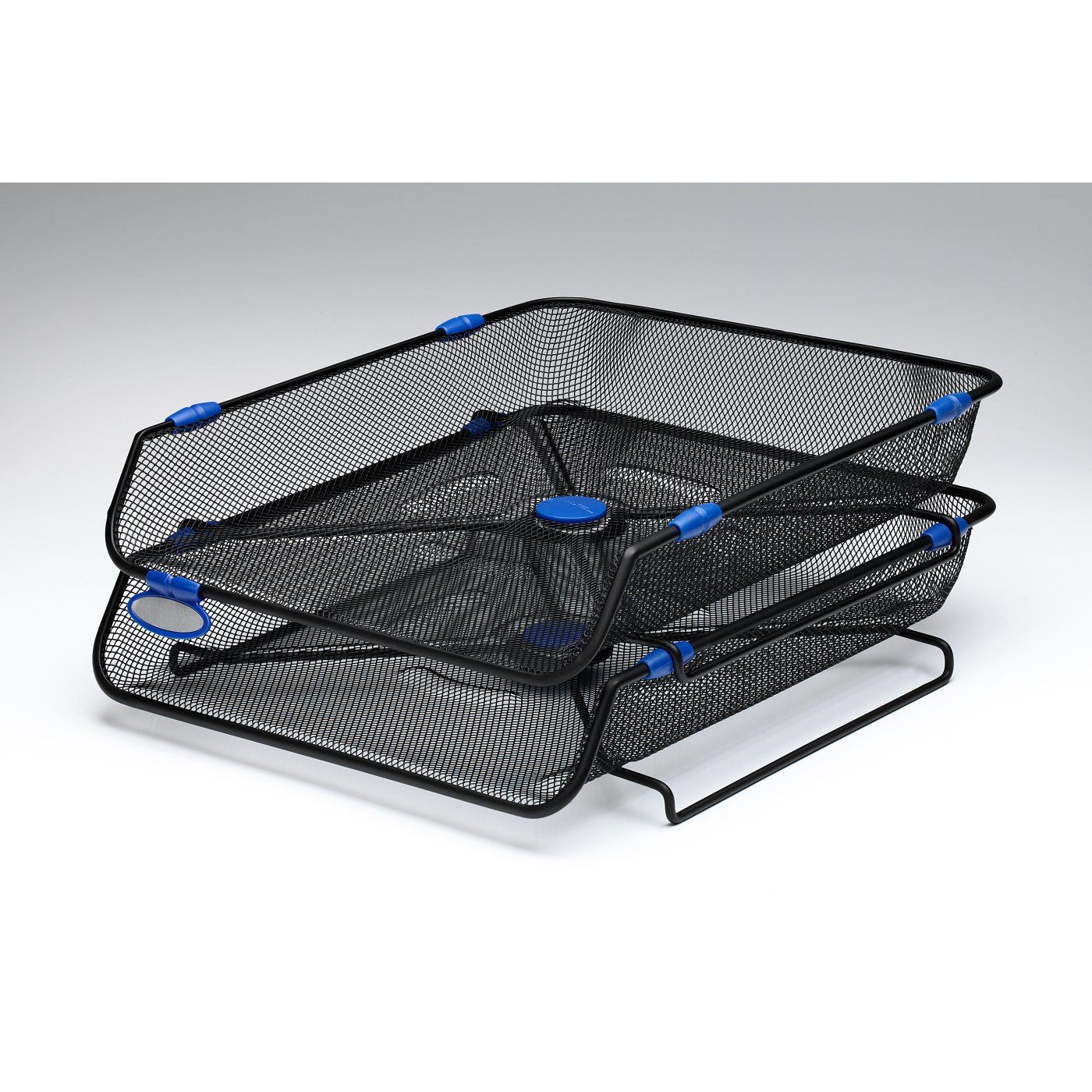 Rexel Swivel & Stack Brievenbakje Zwart | Stapelbaar | Zwart