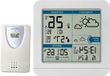Merkloos / Sans marque Wan GmbH Draadloos Weerstation - Weer Monitor - Binnenklimaat Bewaken - Max Min Waarden - 123 x 52 x 117 mm - Wit