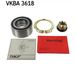 SKF Kit De Roulements De Roue Vkba 3618 Nissan 40 21 065 66r 40210-00q0f