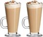 Verre à latte résistant à la température avec poignée pour boissons chaudes - Verres à cappuccino de 270 ml