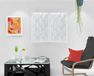 Soleil d'Ocre Maud Wit, Polyester, 45x90 cm